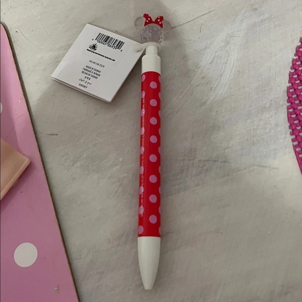 Disney Parks Minnie Head Click Pen